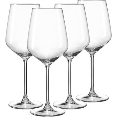 Ritzenhoff & Breker Burgunderglas 4er Set Rumba, Glas, Klar, 650 ml, 820331, Weingläser, Transparent Ritzenhoff & Breker Burgunderglas 4er Set Rumba, Glas, Klar, 650 ml, 820331, Weingläser, Transparent