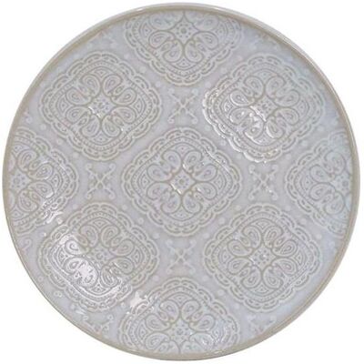 Domoletti, Serviergeschirr, Plate dessert White arabic, Ø 19 cm, white Domoletti, Serviergeschirr, Plate dessert White arabic, Ø 19 cm, white