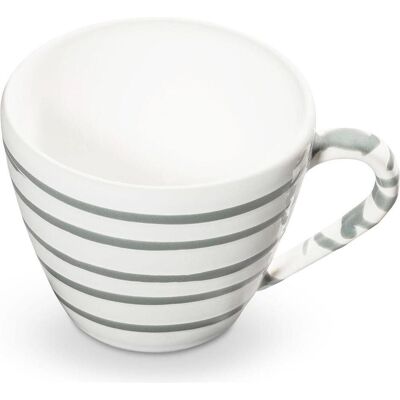 Gmundner Keramik Graugeflammt, Cappuccino Tasse 0,16 Liter, Tasse, Grau Gmundner Keramik Graugeflammt, Cappuccino Tasse 0,16 Liter, Tasse, Grau
