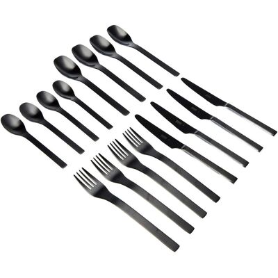 Bodum Barcelona Set, Besteck, Schwarz Bodum Barcelona Set, Besteck, Schwarz