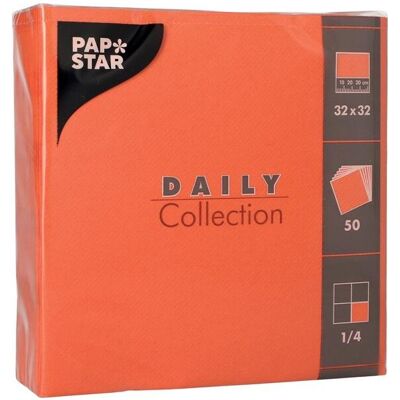 Papstar, Servietten, DAILY Collection (50 Stk., 32 x 32 cm) Papstar, Servietten, DAILY Collection (50 Stk., 32 x 32 cm)