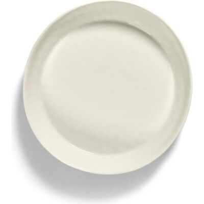 Serax Serving Plate S White-Stripes Blue Feast, Schüssel + Schale, Blau, Weiss Serax Serving Plate S White-Stripes Blue Feast, Schüssel + Schale, Blau, Weiss