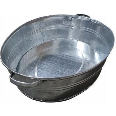 Galvanized Tub, Schüssel + Schale, Grau Galvanized Tub, Schüssel + Schale, Grau
