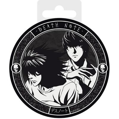 ABYstyle, Untersetzer, Death Note Sottobicchiere Ceramica: L & Light 10cm (1x, Glasuntersetzer) ABYstyle, Untersetzer, Death Note Sottobicchiere Ceramica: L & Light 10cm (1x, Glasuntersetzer)