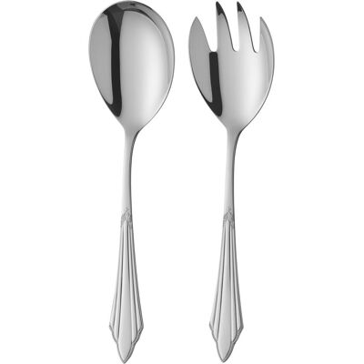 WMF Fächer Salatbesteck gross, Servierbesteck, Silber WMF Fächer Salatbesteck gross, Servierbesteck, Silber
