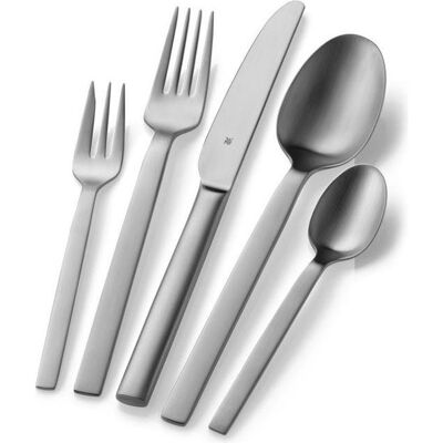 WMF 24-teiliges Besteck-Set, Alteo, Besteck, Silber WMF 24-teiliges Besteck-Set, Alteo, Besteck, Silber