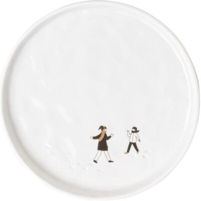 Räder Schneetag-Teller, Schneeballschlacht, 15 cm, Teller Räder Schneetag-Teller, Schneeballschlacht, 15 cm, Teller
