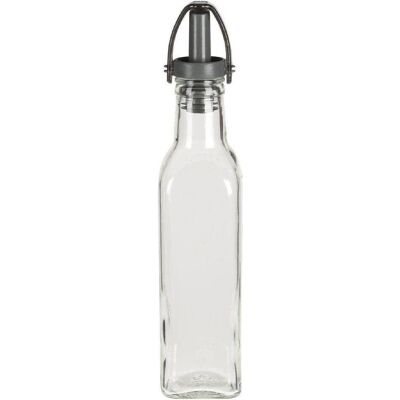 Vilde, Ölspender + Essigspender, Butelka szklana na oliwę lub ocet z dozownikiem 250 ml (250 ml) Vilde, Ölspender + Essigspender, Butelka szklana na oliwę lub ocet z dozownikiem 250 ml (250 ml)