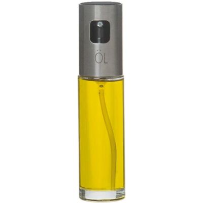 Andrea, Ölspender + Essigspender, Oil spray can glass / stainless steel, 100 ml (100 ml) Andrea, Ölspender + Essigspender, Oil spray can glass / stainless steel, 100 ml (100 ml)