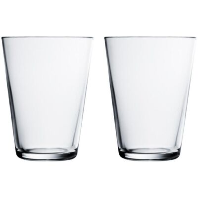 iittala Trinkglas in zwei Grössen, Trinkgläser, Transparent iittala Trinkglas in zwei Grössen, Trinkgläser, Transparent