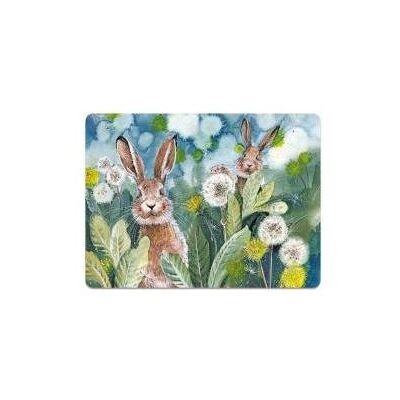 Alex Clark Art, Tischset, MT39 Platzset mit Hasenmotiv Alex Clark Art, Tischset, MT39 Platzset mit Hasenmotiv