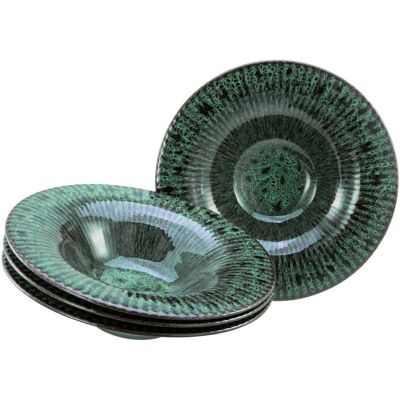 CreaTable Allegra, Teller, Grün, Mehrfarbig CreaTable Allegra, Teller, Grün, Mehrfarbig