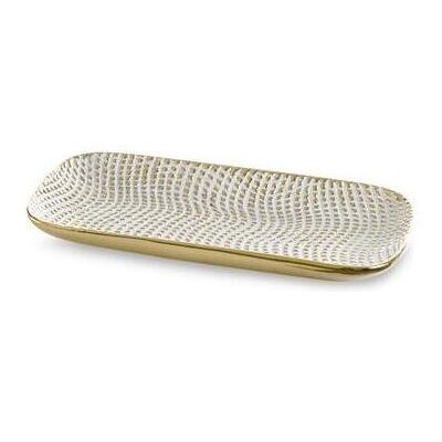 Eurofirany C / VERDA / PAT / 03 30X16X3 B + PLN, Teller, Gold, Weiss Eurofirany C / VERDA / PAT / 03 30X16X3 B + PLN, Teller, Gold, Weiss