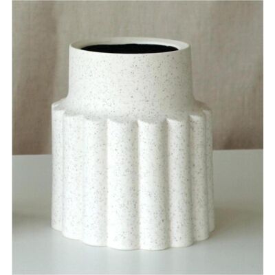 Born in Sweden, Vase, Vase Mylla klein weiss Born in Sweden, Vase, Vase Mylla klein weiss