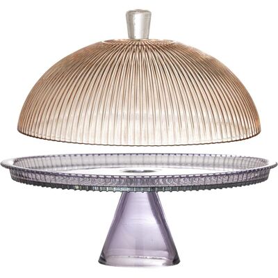 Bloomingville, Serviergeschirr, Tayo Cake Tray with Dome Bloomingville, Serviergeschirr, Tayo Cake Tray with Dome