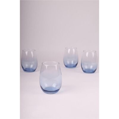 Hermia Larc V2 Glass Set (4 Pieces), Trinkgläser, Blau Hermia Larc V2 Glass Set (4 Pieces), Trinkgläser, Blau