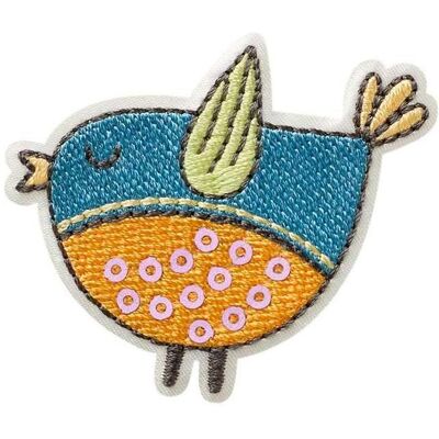 Mono Quick Vogel mit Pailletten, Applikationen, Mehrfarbig Mono Quick Vogel mit Pailletten, Applikationen, Mehrfarbig