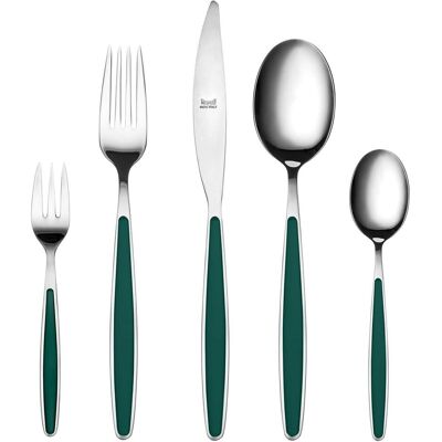 Mepra 112v22030 Cutlery Set 30 Pieces Candy Green Stainless Steel, Besteck, Grün Mepra 112v22030 Cutlery Set 30 Pieces Candy Green Stainless Steel, Besteck, Grün