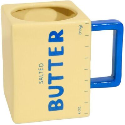Doiy Butter 3D Tasse, Trinkgläser, Gelb, Beige Doiy Butter 3D Tasse, Trinkgläser, Gelb, Beige
