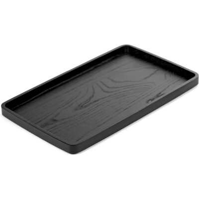 Serax Passe Partout Servierbrett - Dekoratives Holz - Schwarz - 45 x 27 cm Serax Passe Partout Servierbrett - Dekoratives Holz - Schwarz - 45 x 27 cm