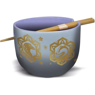 Stor Harry Potter bol à ramen avec baguettes Magic & Mayhem, Schüssel + Schale, Braun, Violett, Mehrfarbig, Gold Stor Harry Potter bol à ramen avec baguettes Magic & Mayhem, Schüssel + Schale, Braun, Violett, Mehrfarbig, Gold