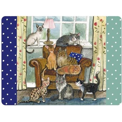 Teka, Tischset, MT36 Tischset Ein Haus voller Katzen (1 Stk., 29 x 21.50 cm) Teka, Tischset, MT36 Tischset Ein Haus voller Katzen (1 Stk., 29 x 21.50 cm)