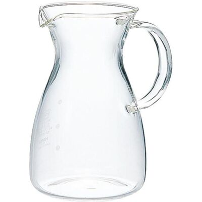 Hario Hitzebeständiger Dekanter 400 ml – Karaffe für Heissgetränke, Serviergefässe, Transparent Hario Hitzebeständiger Dekanter 400 ml – Karaffe für Heissgetränke, Serviergefässe, Transparent