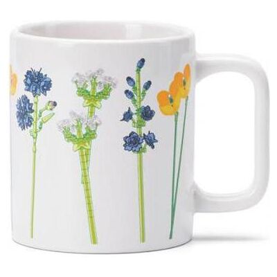 Lego Mug Wild Flowers: White 001, Tasse, Weiss Lego Mug Wild Flowers: White 001, Tasse, Weiss