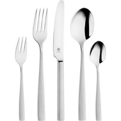 Zwilling 60 tlg. Roseland Menübesteck matt/poliert, Besteck, Silber Zwilling 60 tlg. Roseland Menübesteck matt/poliert, Besteck, Silber