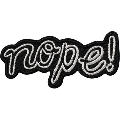 Mono Quick Nope, Applikationen, Weiss, Schwarz Mono Quick Nope, Applikationen, Weiss, Schwarz