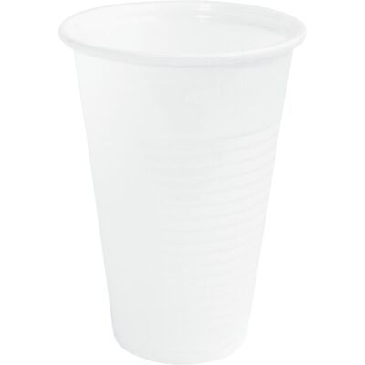 Office Products, Einweggeschirr, Kunststoffbecher, thermo, 200 ml, 100 stück, weiss Office Products, Einweggeschirr, Kunststoffbecher, thermo, 200 ml, 100 stück, weiss