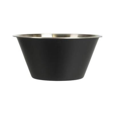 Edelstahlschüssel schwarz 1950ml, Schüssel + Schale, Schwarz Edelstahlschüssel schwarz 1950ml, Schüssel + Schale, Schwarz