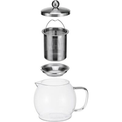 Fs-Star, Teekanne, Teekanne aus Glas mit Filter (1.20 l) Fs-Star, Teekanne, Teekanne aus Glas mit Filter (1.20 l)