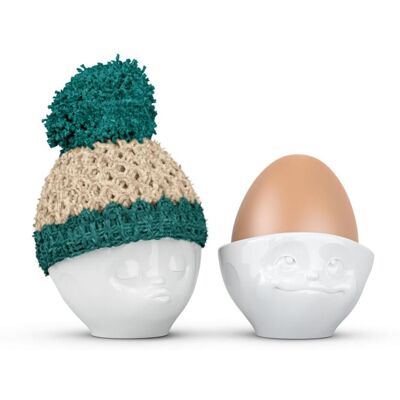 58 Products Eierbecher Mütze Elfenbein / Smaragd, Eierbecher, Grün 58 Products Eierbecher Mütze Elfenbein / Smaragd, Eierbecher, Grün