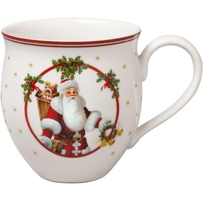 Villeroy & Boch Becher mit Henkel, Santa und Reh Toy's Delight, Tasse, Mehrfarbig Villeroy & Boch Becher mit Henkel, Santa und Reh Toy's Delight, Tasse, Mehrfarbig