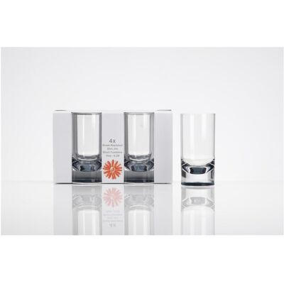 Flamefield Longdrinkgläser-Set SJS 4tlg, Cocktailgläser, Transparent Flamefield Longdrinkgläser-Set SJS 4tlg, Cocktailgläser, Transparent