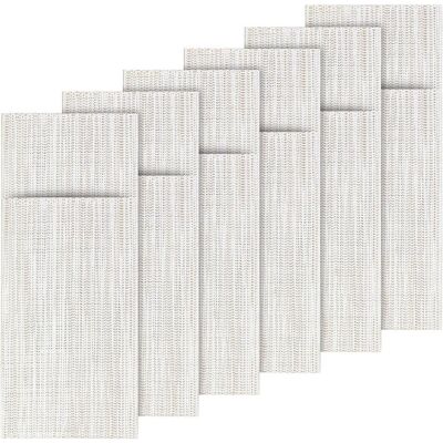 3x Saleen, Tischset, Bestecktaschen 'Uni' 6er Set (6 Stk.) 3x Saleen, Tischset, Bestecktaschen 'Uni' 6er Set (6 Stk.)