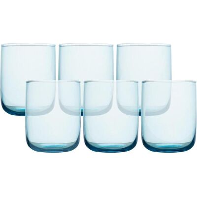 Hermia Elite Glass Set 6 Pieces, Trinkgläser, Türkis Hermia Elite Glass Set 6 Pieces, Trinkgläser, Türkis