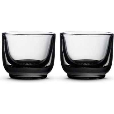 Fellow 2er-Set Pirch Espresso-Gläser, 100 ml, Grau, Trinkgläser, Grau Fellow 2er-Set Pirch Espresso-Gläser, 100 ml, Grau, Trinkgläser, Grau