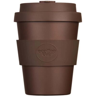 Ecoffee Cup, Espressobecher, Mokka Braun – Spooky Action At A Distance, Tasse, Braun Ecoffee Cup, Espressobecher, Mokka Braun – Spooky Action At A Distance, Tasse, Braun