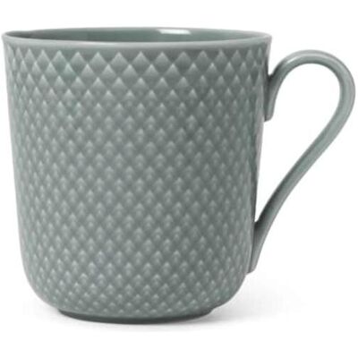 Lyngby Porcelæn Rhombe Earth Tasse - 39 cl - Grün - Kaffeetasse Lyngby Porcelæn Rhombe Earth Tasse - 39 cl - Grün - Kaffeetasse