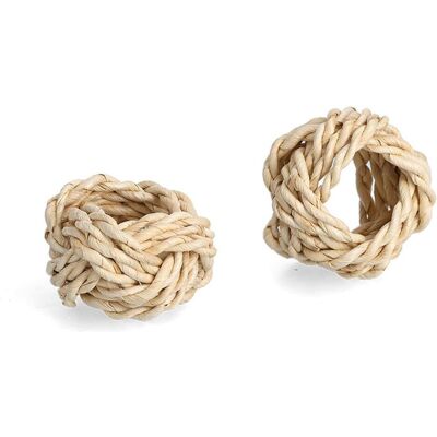 Zeller Present, Serviettenringe, Serviette (2x) Zeller Present, Serviettenringe, Serviette (2x)