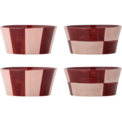 Bloomingville - Floki Bowl - Rose - Stoneware, Schüssel + Schale, Rosa Bloomingville - Floki Bowl - Rose - Stoneware, Schüssel + Schale, Rosa