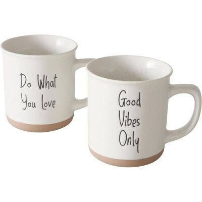 Boltze Home Kaffeebecher Vibo 2fa.so.380ml, Tasse, Weiss, Schwarz Boltze Home Kaffeebecher Vibo 2fa.so.380ml, Tasse, Weiss, Schwarz