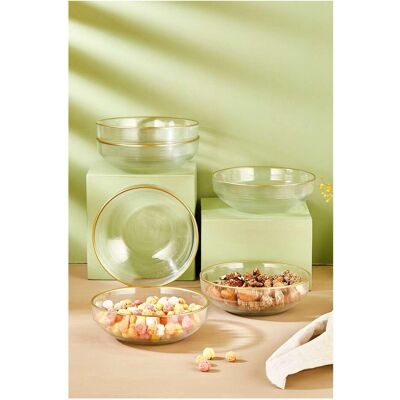 Hermia Bowlix Bowl Set, Schüssel + Schale, Transparent Hermia Bowlix Bowl Set, Schüssel + Schale, Transparent