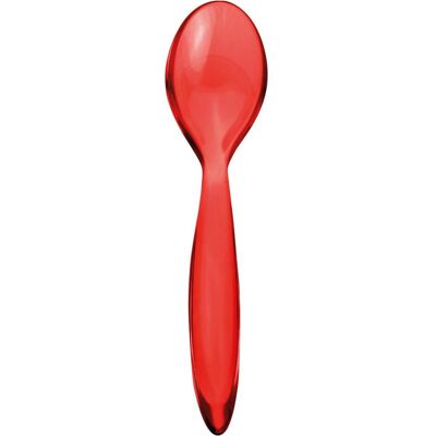 6x Gnali & Zani Pico - Eierlöffel rot, 12,5 cm, Besteck, Rot 6x Gnali & Zani Pico - Eierlöffel rot, 12,5 cm, Besteck, Rot