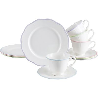 CreaTable, Geschirrset, Florine (12 Stk.) CreaTable, Geschirrset, Florine (12 Stk.)