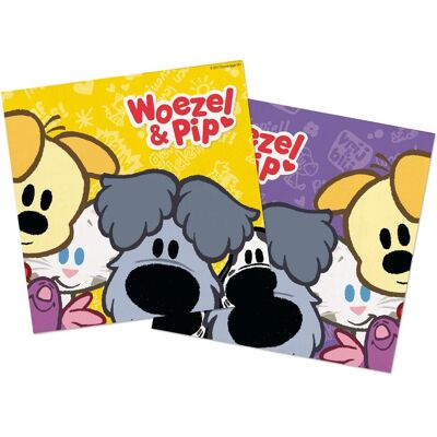 Folat, Servietten, Woezel (20 Stk., 33 x 33 cm) Folat, Servietten, Woezel (20 Stk., 33 x 33 cm)