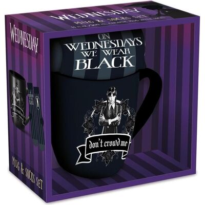 Pyramid Wednesday Set Tasse und Socken Wear Black, Tasse, Schwarz Pyramid Wednesday Set Tasse und Socken Wear Black, Tasse, Schwarz