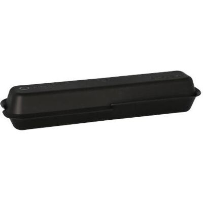 Haval Wiederverwendbare Lebensmittelbox - 23,4x5,85cm - Schwarz - Aufbewahrungsbehälter Haval Wiederverwendbare Lebensmittelbox - 23,4x5,85cm - Schwarz - Aufbewahrungsbehälter